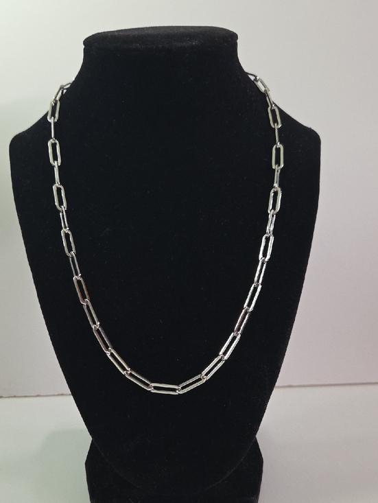 xuping Jewelry - XP Chuping Necklace, Silver-Colored, High Quality.White gold plated